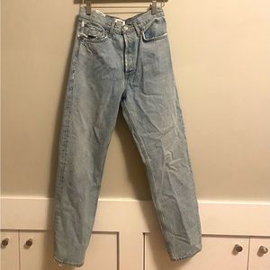 Agolde 90’s jean - captured, size 25